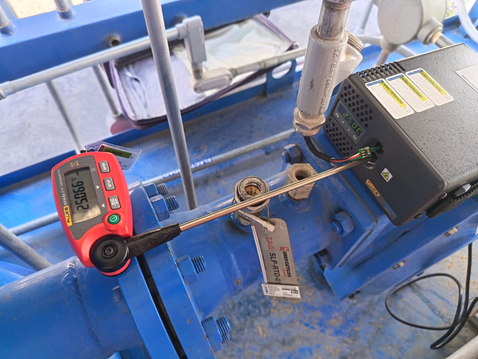 Calibración de temperatura en campo con tecnología Fluke: precisión y confianza para tus patines de medición